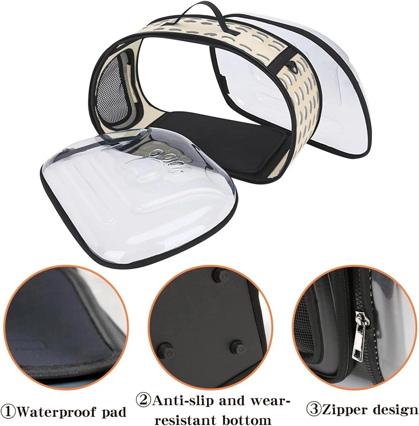 Sac de transport chat-Transparentcatcarrierbagâą