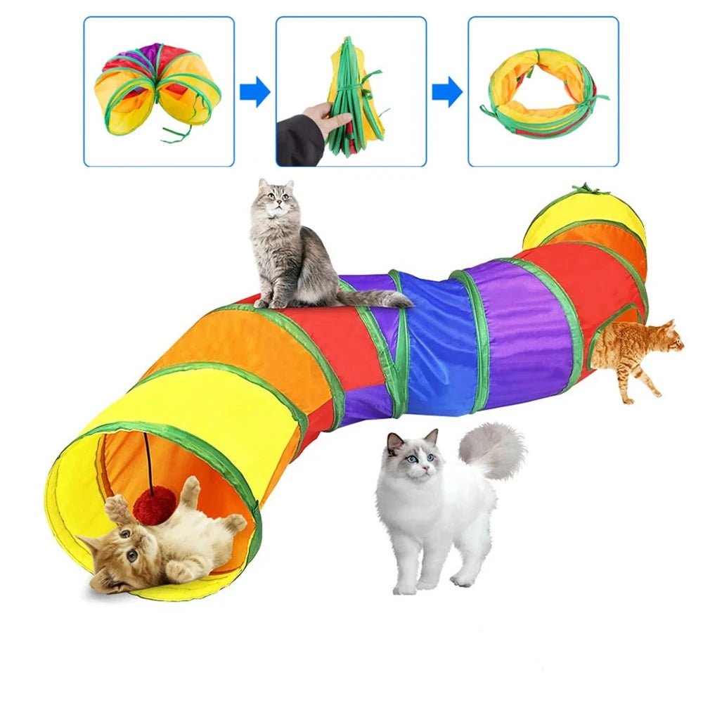 Tunnel pour chat - colorfultunnelâą