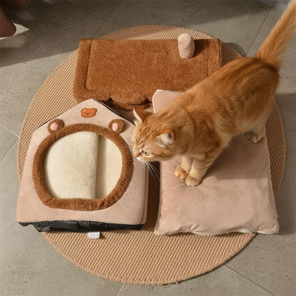Niche pour chat | maison douillette