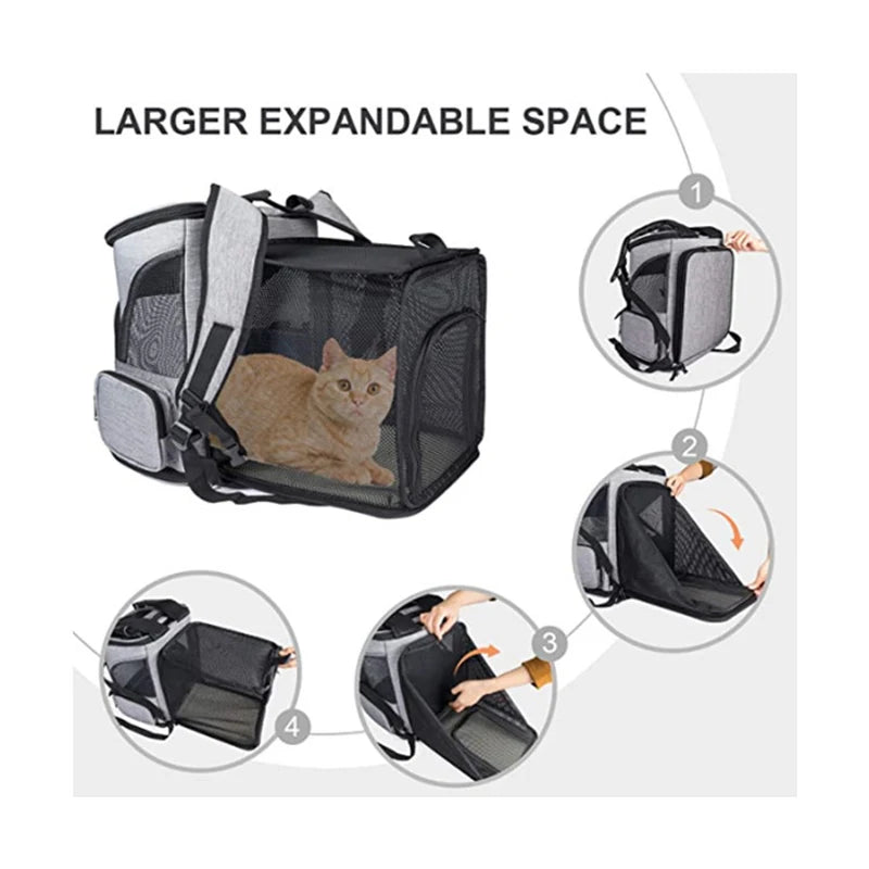 Sac de transport chat extensible-Expandablebagâą