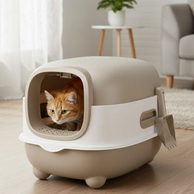 Bac a litiere chat fait ces besoins