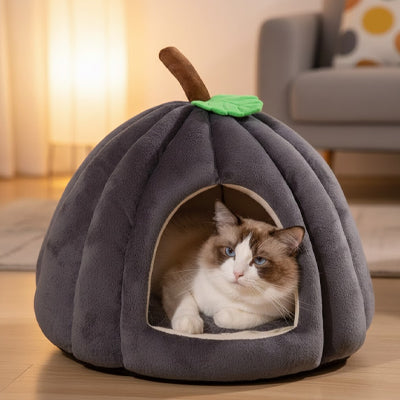 Niche pour chat | Citrouille Cocooning