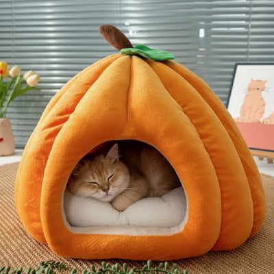 Niche pour chat | Citrouille Cocooning