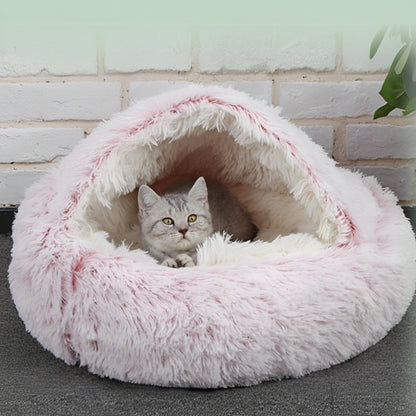 Niche pour chat ultra moelleux petit chat