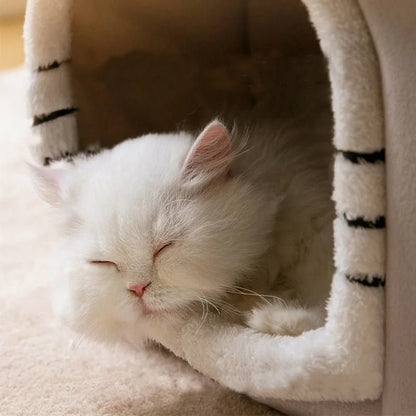 Niche pour chat | maison douillette pliable