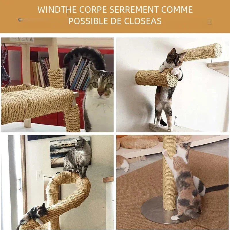 Corde arbre à chat-Cattreerope™