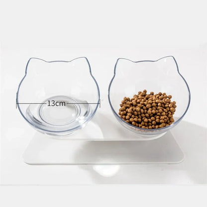 Double gamelle chat™ | surelevée ergonomique