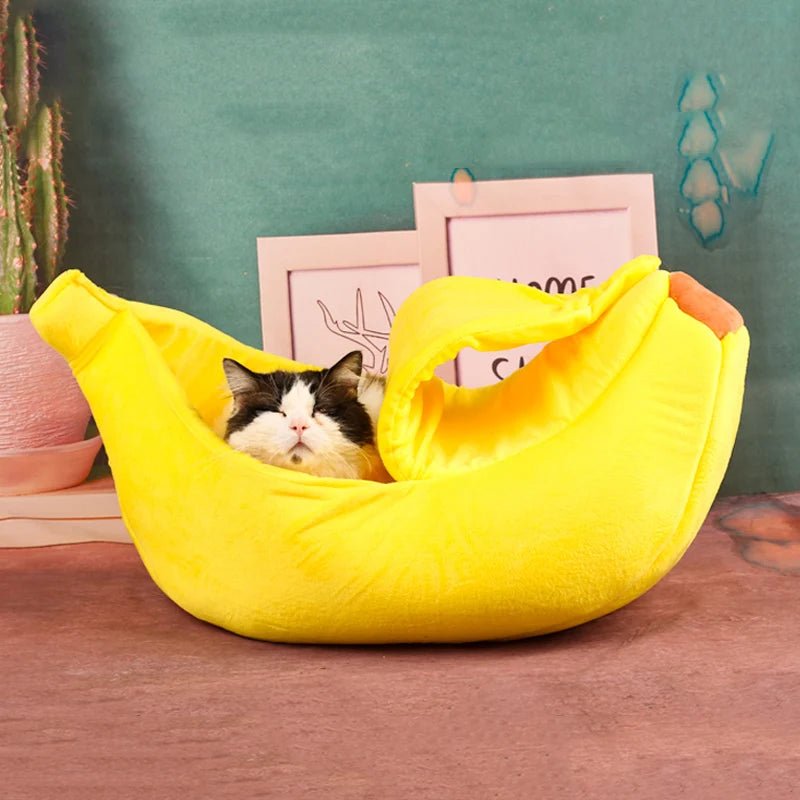 Niche pour chat Banane-Bananacatkennel™