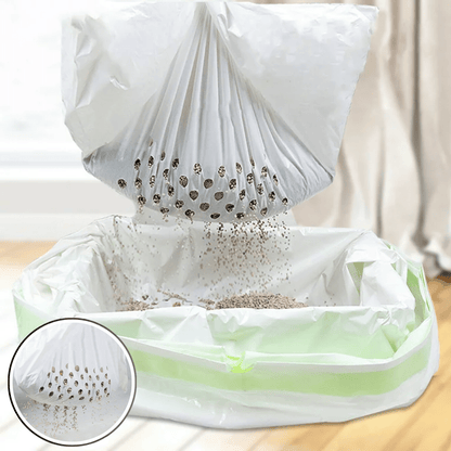 Sac filtre litière chat™ | réutilisable