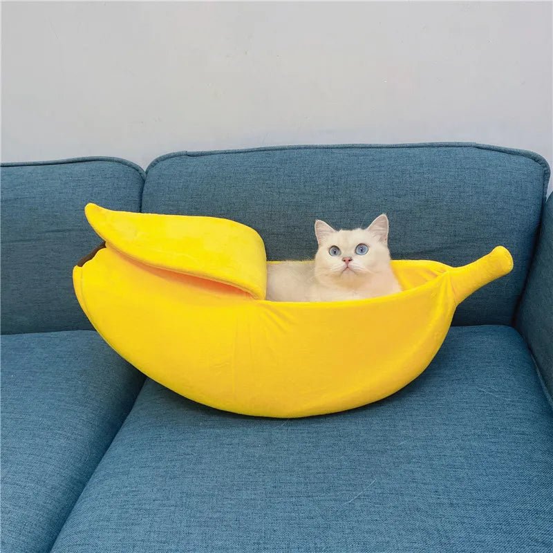 Niche pour chat Banane-Bananacatkennel™