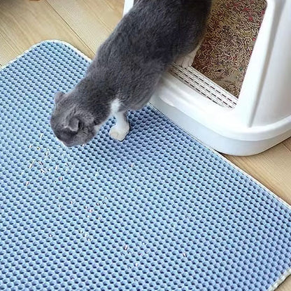 Tapis chat litière | Anti-Dispersion