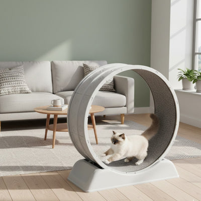 Tapis roulant jeune chat 