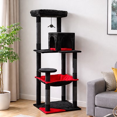 Arbre-à-Chat-dans-le-salon