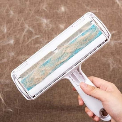 Brosse avec les poils ramasser