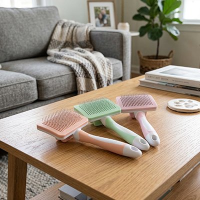 Brosse-chat-poil-long​-couleurs