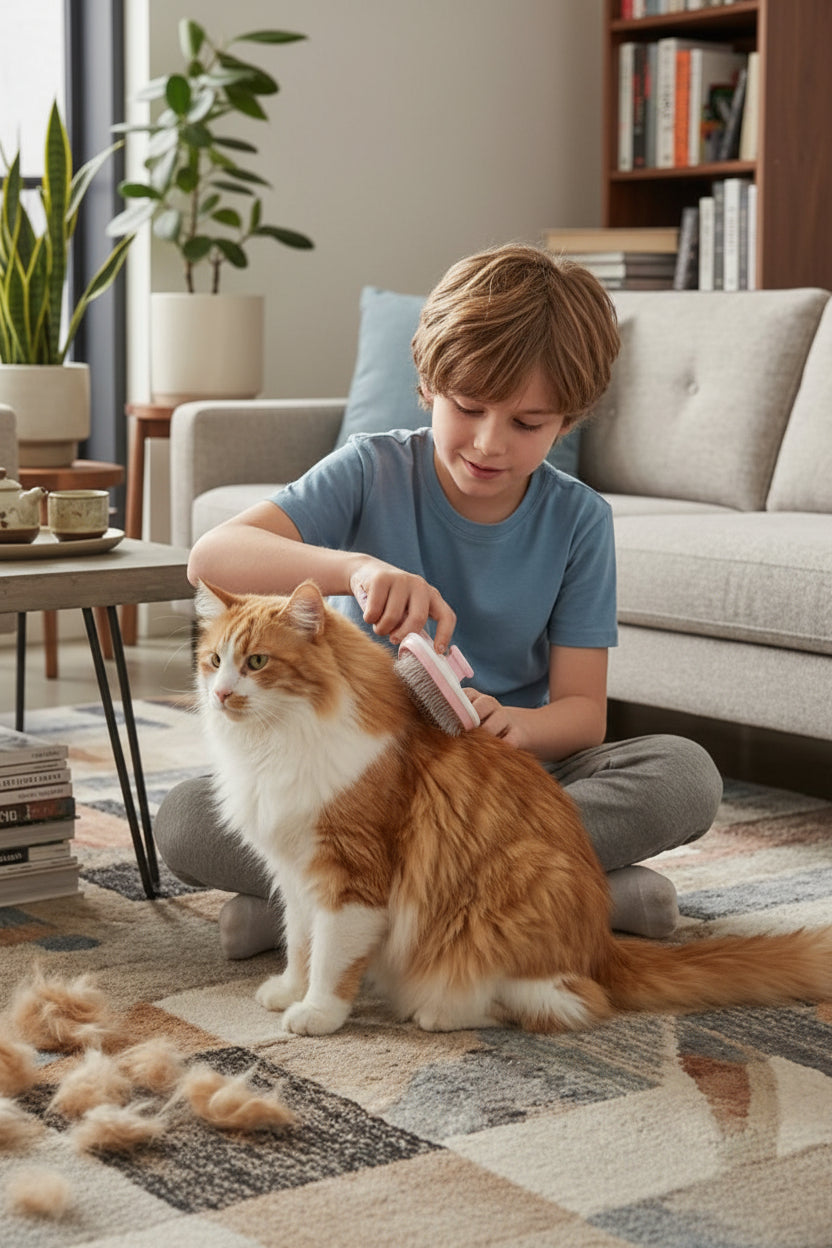 Brosse-chat-poil-long​-se-fait-brosser