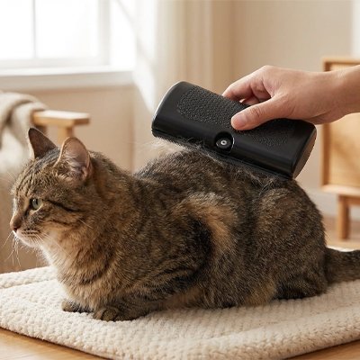 Brosse-poil-chat-​coupe