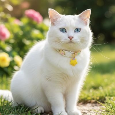 Collier-chat-dehors