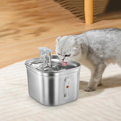 Fontaine-a-eau-chat-salon