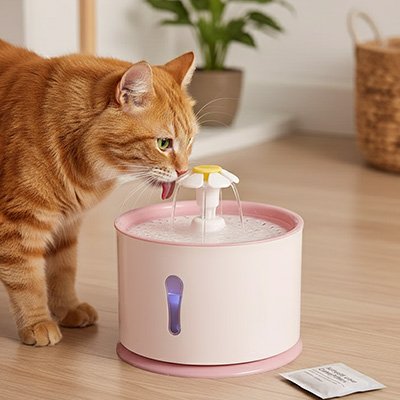 Fontaine-a-eau-Chat