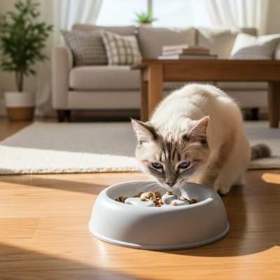 Gamelle-anti-glouton-Chat-mange