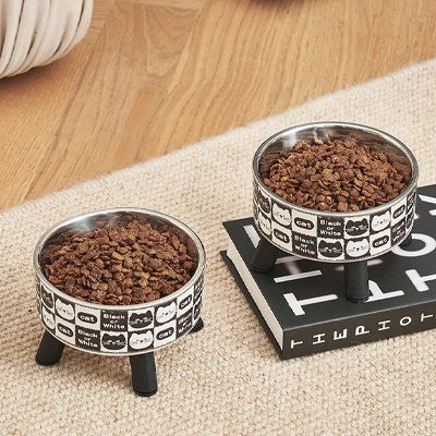 Gamelle-Chat-surélevée-avec-des-croquettes 