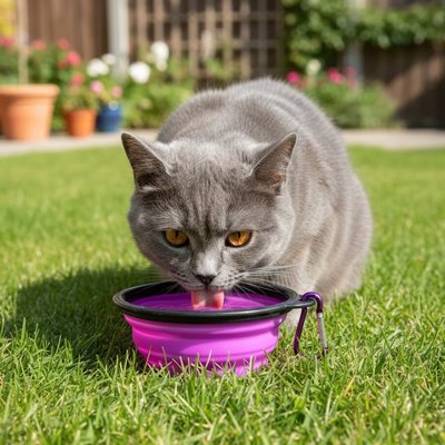 Gamelle-pour-chat-boit