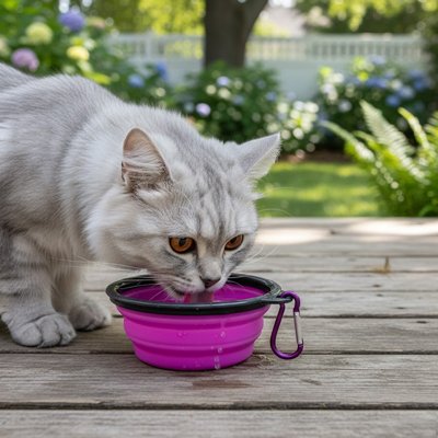 Gamelle-pour-chat-mange-dehors-en-paix 