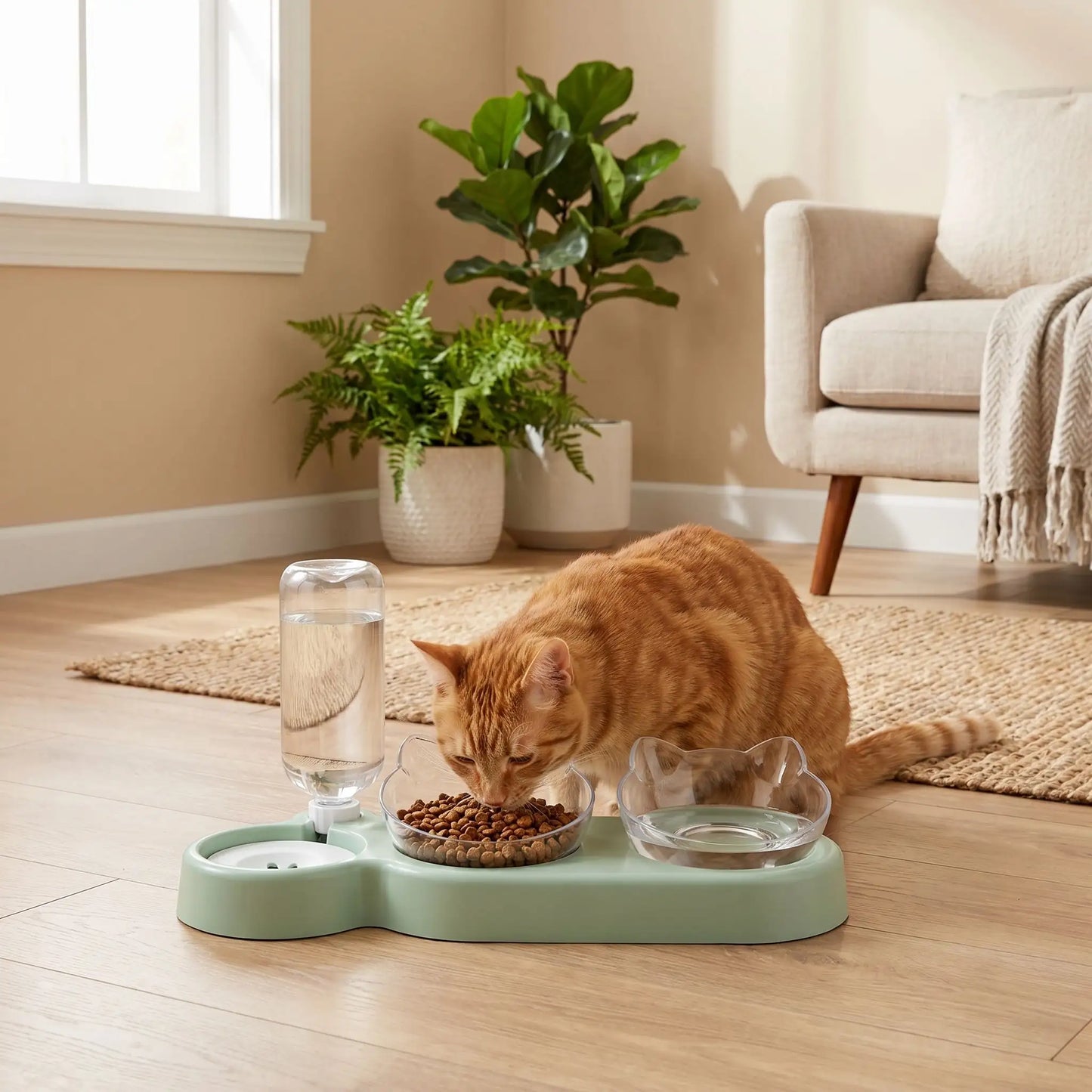 Gamelle pour chat 3 en 1-Catbowl™