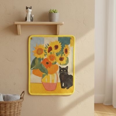 Griffoir-pour-Chat-décore-le-salon 
