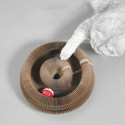 Grattoir pour chat™ | accordéon pliable