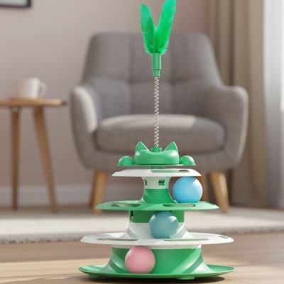 Jeu-chat-couleur-vert