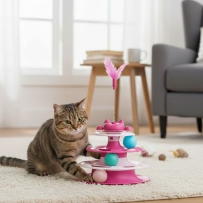 Jeu-chat-joue-dans-le-salon 
