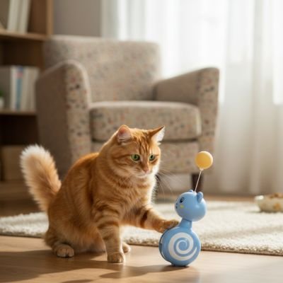 Jouet-chat-joue