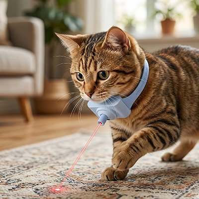 Laser-chat-joue-avec-le-laser