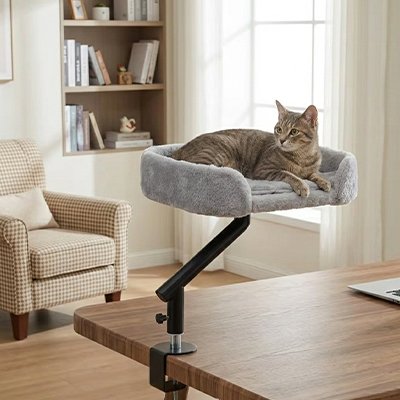 Lit-pour-Chat-coucher-accrocher-dans-le-salon