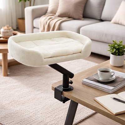 Lit-pour-Chat-videaccrocher-table-salon