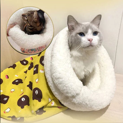 Niche pour chat™ | douce & moelleuse