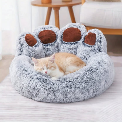 niche pour patte d'ours de couleur  gris