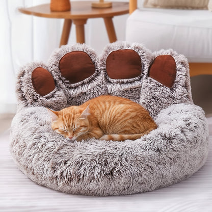 niche pour patte d'ours de couleur  marron
