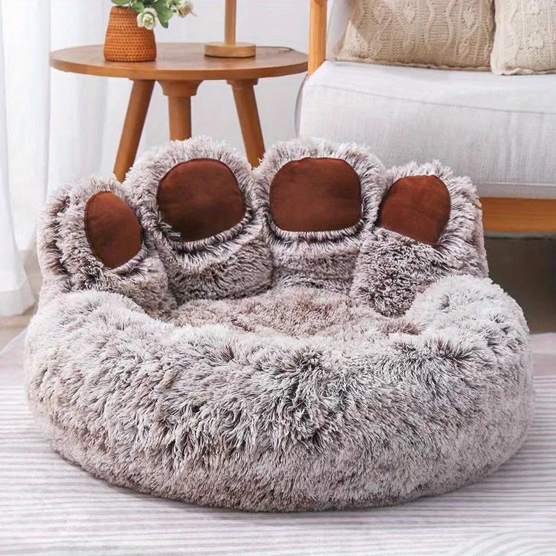 niche pour patte d'ours de couleur  marron