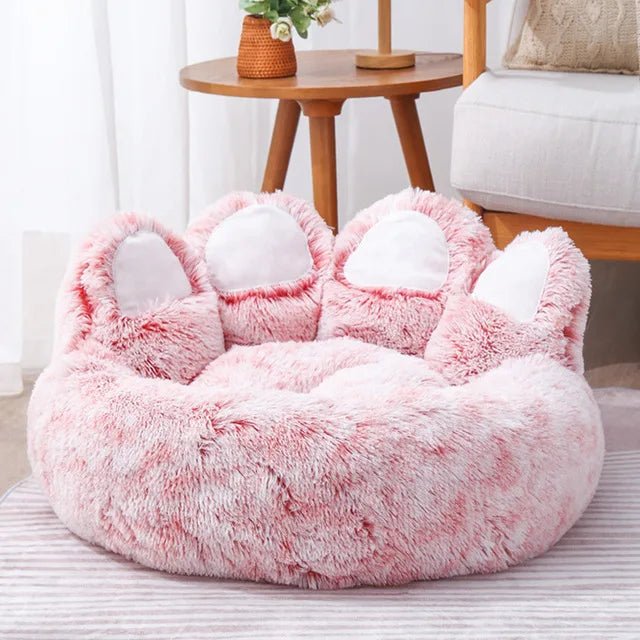 niche pour patte d'ours de couleur  rose